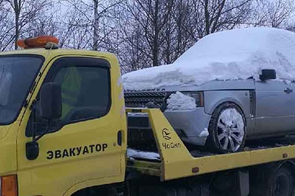 Зимняя транспортировка автомобиля - службаэвакуации18.рф